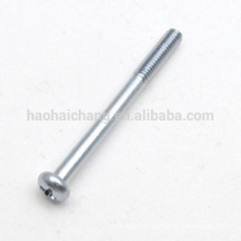 Blue Zinc Plated flat head machine-screw/flat head nail screw/flat head pin screw